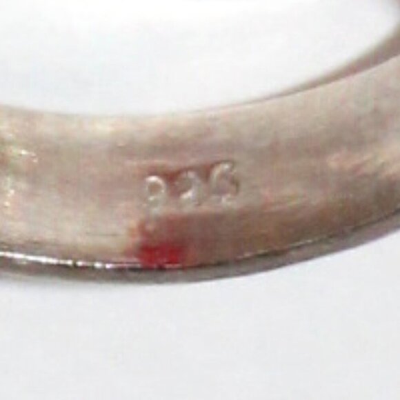 Sterling Silver Dyed Pink Druzy Quartz Ring - Picture 5 of 7